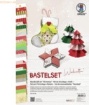 Ludwig B&auml;hr Bastelset Weihnachten 23x33cm VE=26 Blatt sortiert