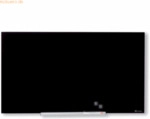 Nobo Glastafel Diamond magnetisch 677x381mm schwarz