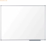 Nobo Wei&szlig;wandtafel Basic Stahl magnetisch Aluminumrahmen 240x120cm wei