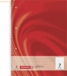 5 x Brunnen Kollegblock Young Vivendi A4 Lineatur 7 90g/qm 40 Blatt