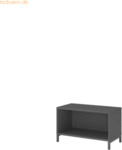 mcbuero.de Regal FlexWall 1OH Sockel graphit