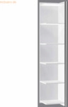 Kerkmann Anbauregal Aveto 5OH BxTxH 390x380x1830mm wei&szlig;