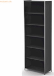 Kerkmann Grundregal Artline breit 6 OH BxTxH 80x38x220cm anthrazit