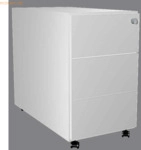 Kerkmann Rollcontainer 3 Schubladen BxTxH 43x80x54cm mit Zentralschlos