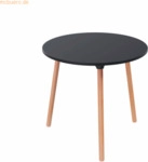 Paperflow Bistrotisch Palomba TRPR80.23.01 rund 80cm buche/schwarz