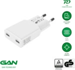 4Smarts 4smarts Netzladeger&auml;t PDPlug Slim Dual 30W GaN 2C, wei&szlig;