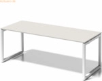 Bisley Schreibtisch Cito BxTxH 200x80x74cm grauwei&szlig; Gestell verkehrswe
