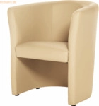 Soennecken Sessel Kunstleder 690x770x630mm beige