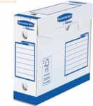 Bankers Box Archivschachtel Basic Heavy Duty 80mm Bankers Box 75x244x3