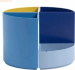 Exacompta Stiftek&ouml;cher BeeBlue 68202D 4 F&auml;cher farbig