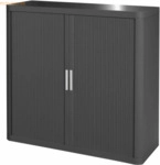 easyOffice Rollladenschrank easyoffice BxTxH 86x37,5x104cm anthrazit/a