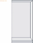 Kerkmann B&uuml;roregal Progress 500 Anbauregal BxTxH 75x40x190cm leer mit