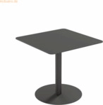 Paperflow Bistrotisch Cross TRCROS8080M.01 80x80x75cm schwarz