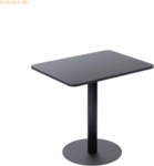 Paperflow Bistrotisch Mezzo TRMC60X80.01.01 60x80cm schwarz/schwarz