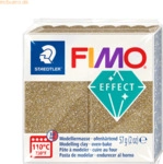6 x Staedtler Modelliermasse Fimo effect 57g gold glitter
