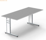 Kerkmann Schreibtisch StageOne Form 4 BxT180x80cm grafit