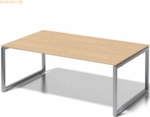 Bisley Chefarbeitsplatz/Konferenztisch Cito BxTxH 200x120x74cm ahorn/s