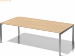 Bisley Chefarbeitsplatz/Konferenztisch Cito BxTxH 240x120x65-85cm ahor