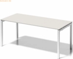 Bisley Schreibtisch Cito BxTxH 180x80x74cm grauwei&szlig; Gestell verkehrswe