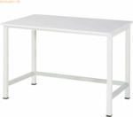 Rau Werktisch 900-1 1250x800x825mm M-Platte-22mm lichtgrau