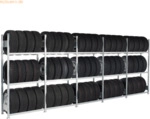 Schulte Container-Regalset 40Zoll 20980 200x1175,2x40cm
