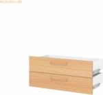 mcbuero.de Schubladen-Set 80cm 1OH BS buche