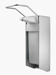 TEMDEX Desinfektionsmittel- & Seifen-Spender mit Armhebel - 500 ml gra