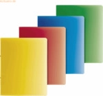 10 x Brunnen Ringbuch Fact! A4 25mm 2 Ringe farbig sortiert