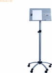 Rocada Rednerpult 3080 R308094 mobil silber