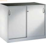 CP Werkzeugschrank 206609S10059 Schiebet&uuml;r 1000x1200x600mm lichtgrau/l