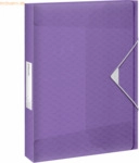 2 x Esselte Ablagebox Colour'Breeze A4 PP 25mm lavendel