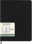 Moleskine Wochenkalender 12 Monate XL 1 Woche/Seiten horizontal weiche
