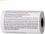 Heipa Thermorolle 57 x 46 x 12mm /25m wei&szlig; mit SEPA-Lastschrift VE=50