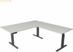 Kerkmann Sitz-/Stehtisch Move 3 elegant BxTxH 200x220x72-120cm + Anbau