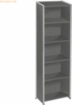 Kerkmann Einzelschrank Artline Transparent schmal 5 OH BxTxH 41x38x185