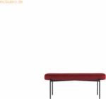Paperflow Sitzbank GAIA GBOLV.01.18 L Samt schwarz/rot