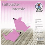 Ludwig B&auml;hr Faltbl&auml;tter Intensiv Uni 20x20cm VE=100 Blatt pink