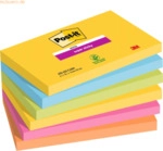 Post-it Haftnotiz Super Sticky Notes Carnival Collection 127x76mm 90 B