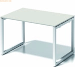 Bisley Schreibtisch CitoBxTxH 120x80x74cm grauwei&szlig; Gestell verkehrswei