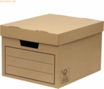 Bankers Box Aufbewahrungsbox Bankers Box 320x250x390 mm braun VE=10 St
