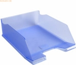 4 x Exacompta Briefablage Combo Maxi A4 103mm transluzent eisblau