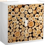 easyOffice Rollladenschrank easyoffice BxTxH 86x37,5x104cm Brennholz