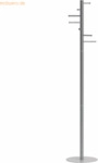 Maul Garderobenst&auml;nder Maulcalima 7 Kleiderstangen 177cm hellsilber