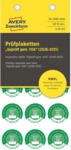 Avery Zweckform Pr&uuml;fplaketten Gepr&uuml;ft gem&auml;&szlig; VDE 2026-2031 Vinyl 20mm 1