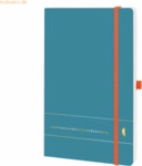 Chronoplan Buchkalender Origins A5 1 Woche/2 Seiten Petrol Elementary