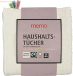 memo Haushaltsreinigungstuch H5198 Farbf&auml;hnchen 3 St&uuml;ck