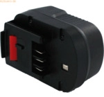 k.A. Akku f&uuml;r Black & Decker KC2000FK NiMH 12,0 Volt 3000 mAh
