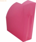 3 x Exacompta Stehsammler The Magazine 292x110x320mm himbeer transluze