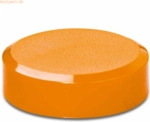 Maul Facetterand-Magnet Maulpro 10x30mm 600 g orange 20 St&uuml;ck
