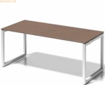 Bisley Schreibtisch Cito BxTxH 180x80x74cm nu&szlig;baum Gestell verkehrswei